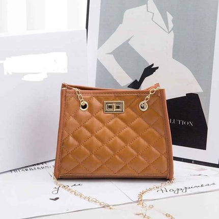 Fashion PU Embroidery Shoulder Bag - RAYZORA