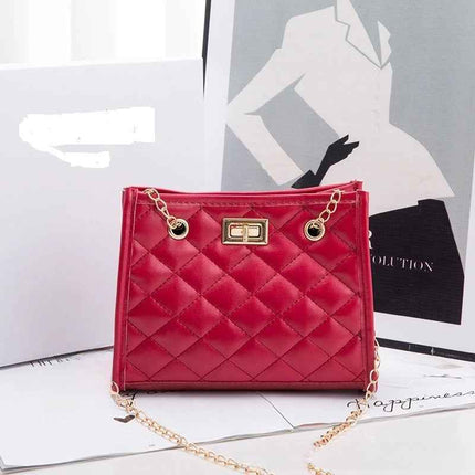 Fashion PU Embroidery Shoulder Bag - RAYZORA