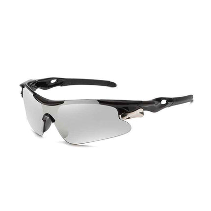 Windproof Sports Sunglasses UV400 Half Frame Cycling Unisex – Rayzora Wind Shield