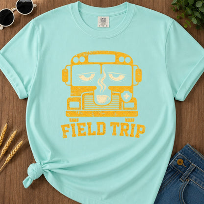 Field Trip T-shirt - Chalky Mint Mockup