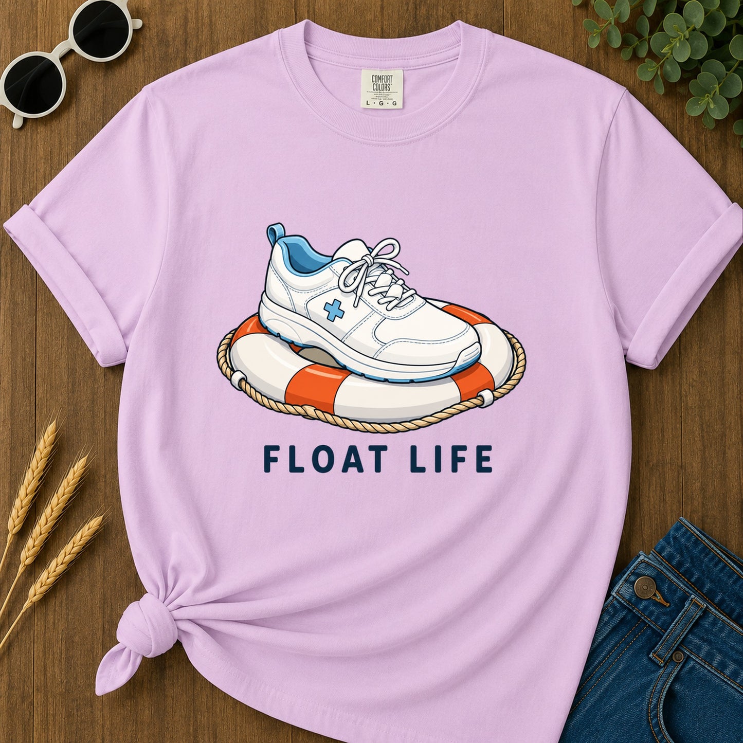 Float Life T-Shirt - Orchid