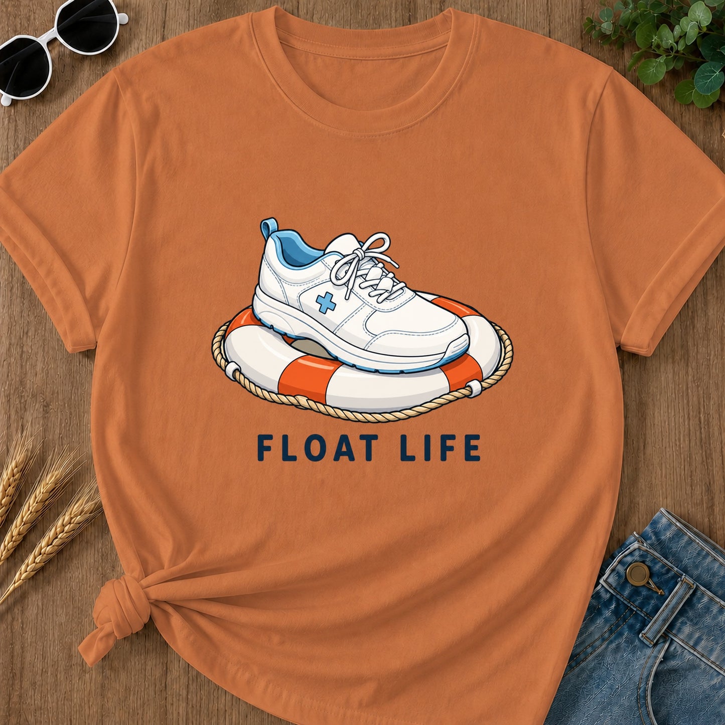 Float Life T-Shirt - Yam
