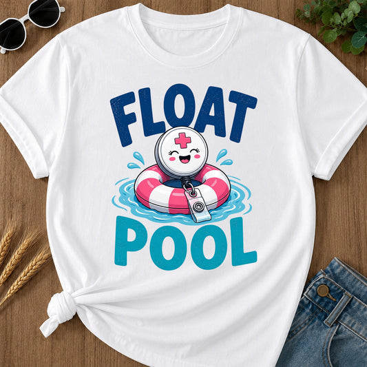 Float Pool T-Shirt - White