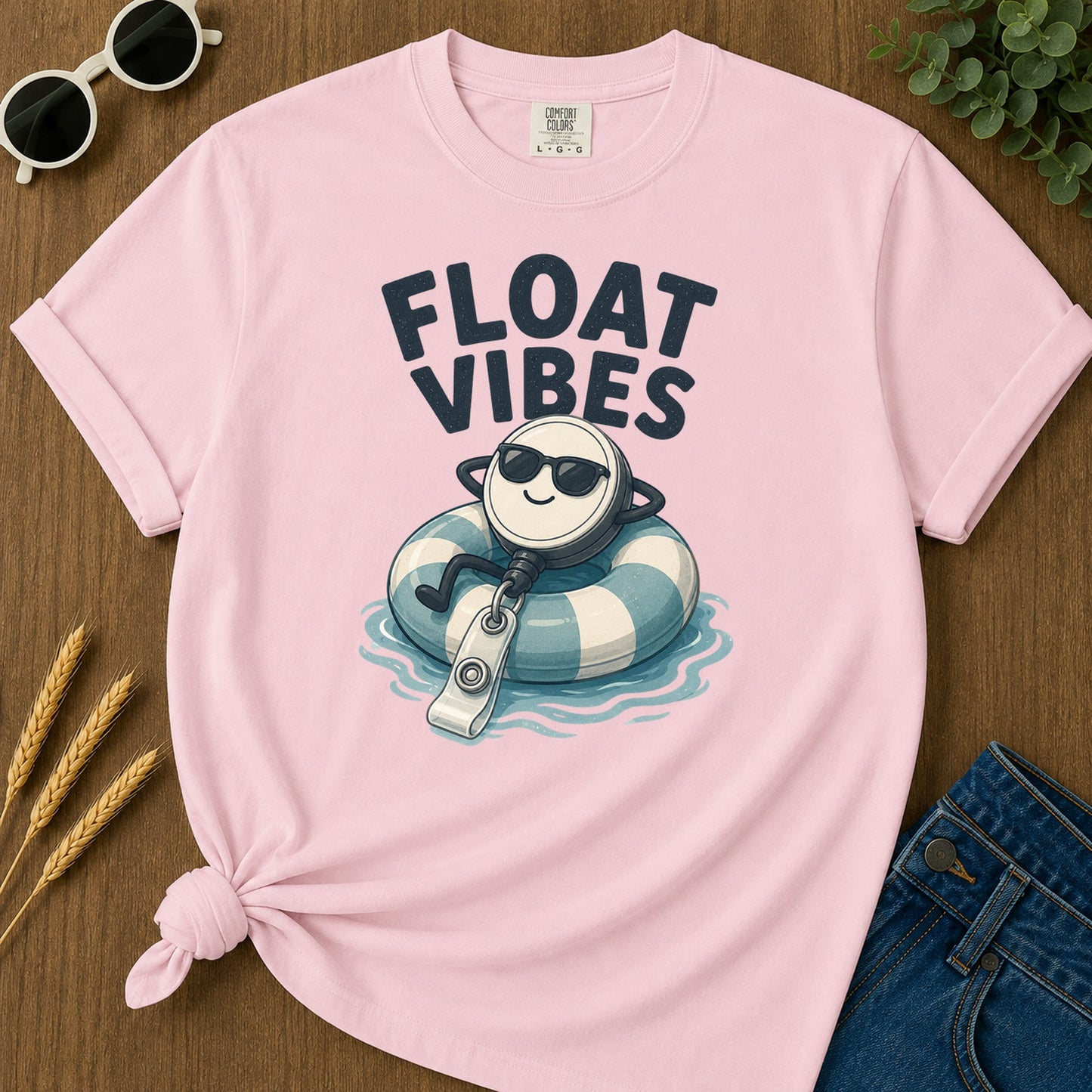 Float Vibes T-Shirt - Blossom