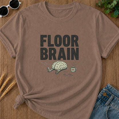 Floor Brain T-Shirt - Espresso