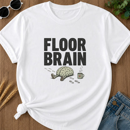 Floor Brain T-Shirt - White