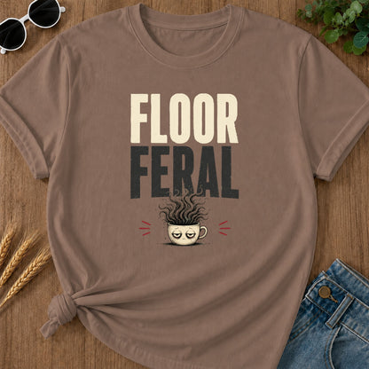 Floor Feral T-Shirt - Espresso