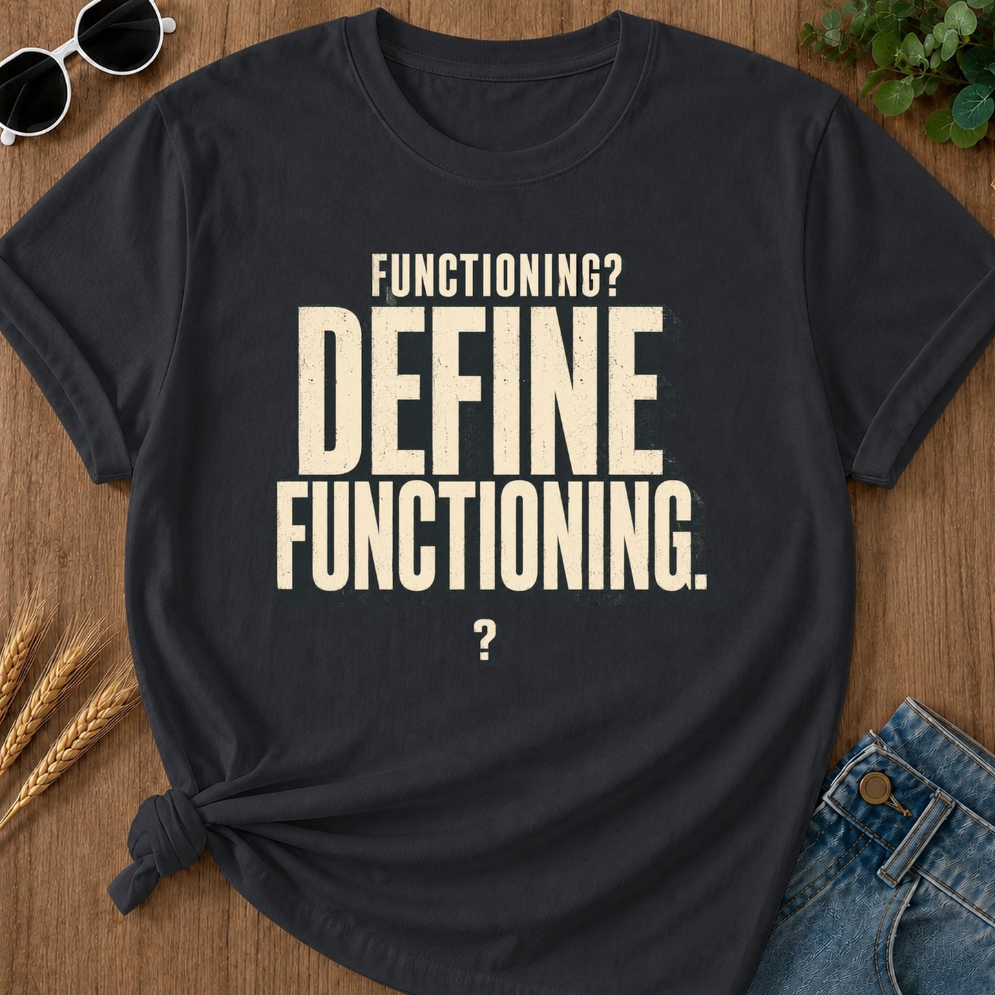 Functioning Define Functioning T-Shirt - Graphite