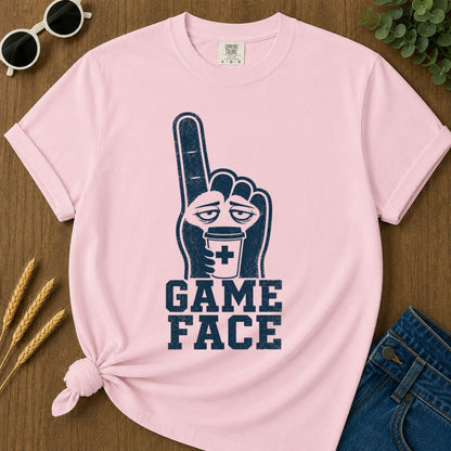 Game Face T-shirt - Blossom Mockup