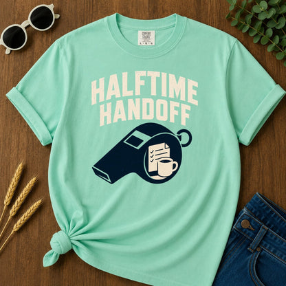 Halftime Handoff T-shirt - Island Reef Mockup