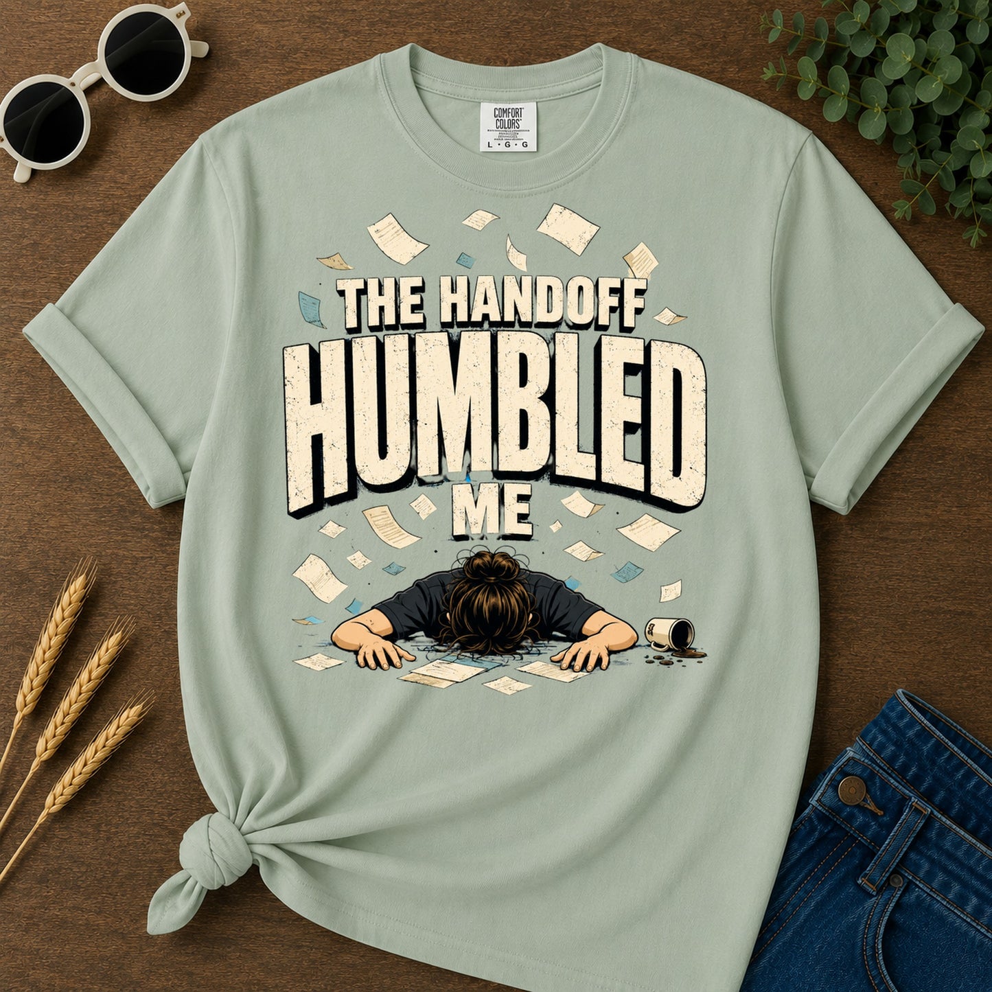 Handoff Humbled Me T-Shirt - Bay