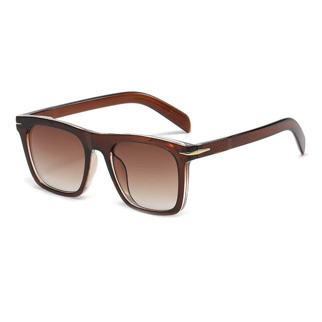 EuroBlock | Anti-Blue Light UV400 Square Sunglasses – Lightweight PC Frame Unisex | RAYZORA