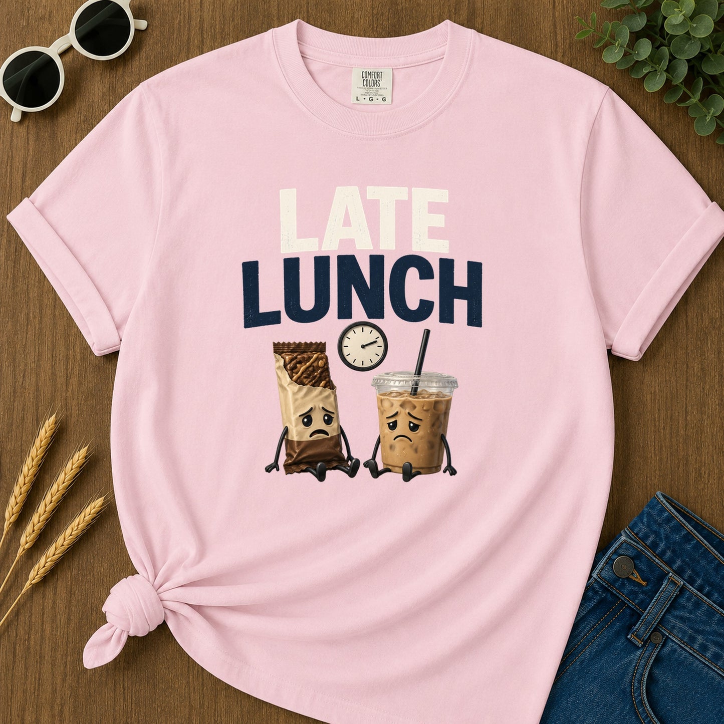 Late Lunch T-Shirt - Blossom