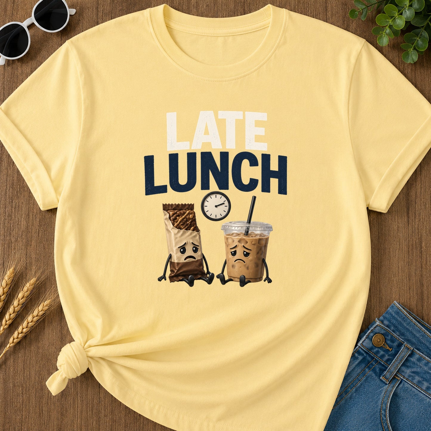 Late Lunch T-Shirt - Butter