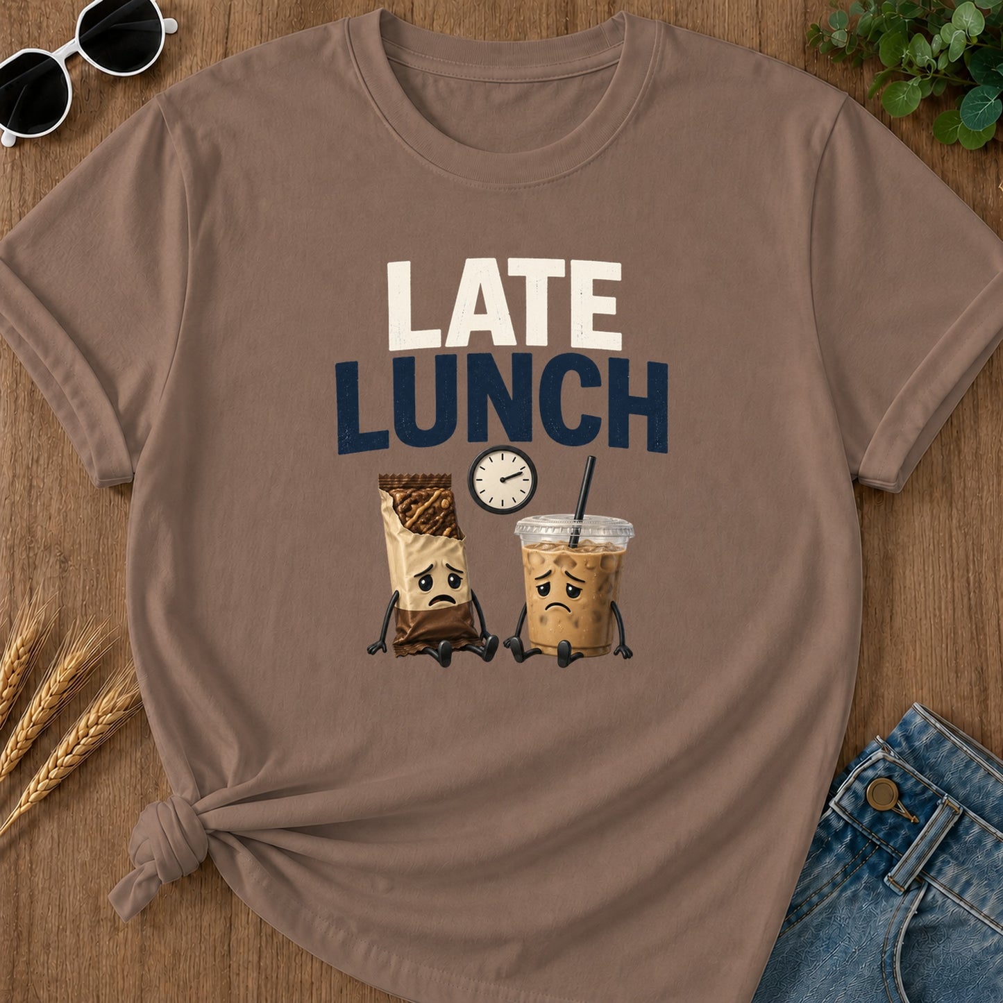 Late Lunch T-Shirt - Espresso