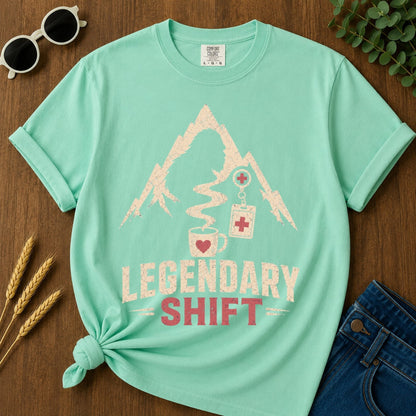 Legendary Shift T-shirt - Island Reef Mockup