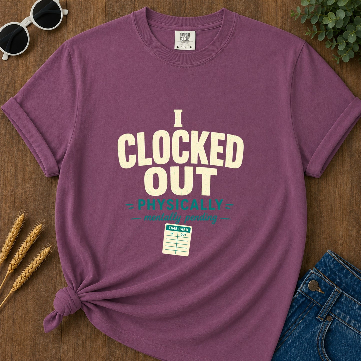 Locked Out T-Shirt - Berry