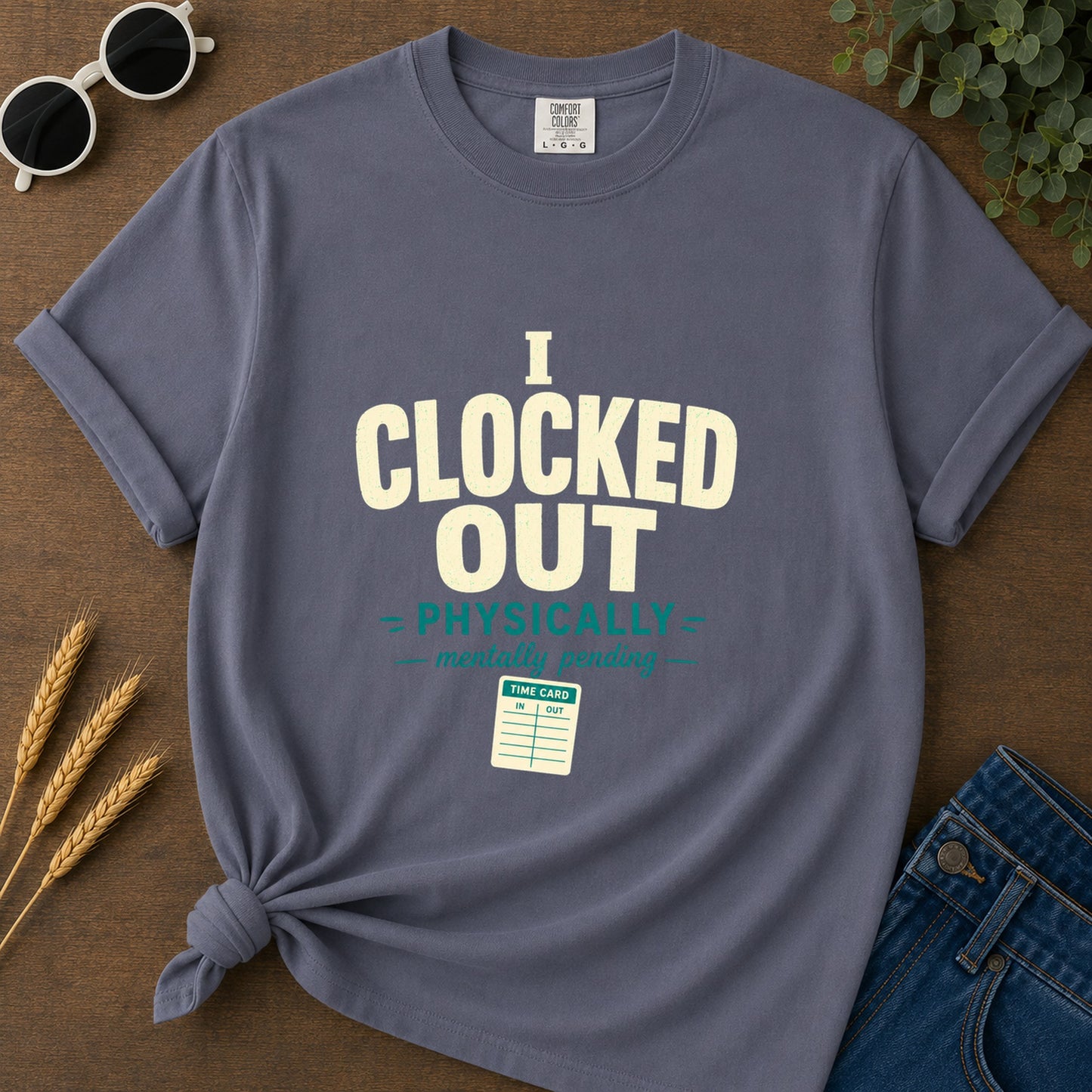 Locked Out T-Shirt - Navy