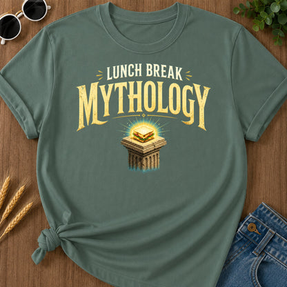 Lunch Break Mythology T-Shirt - Blue Spruce