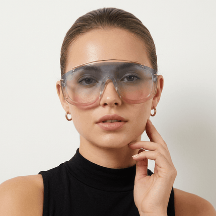 LuxOra | Oversized Polarized Sunglasses – UV400 Protection Unisex - RAYZORA