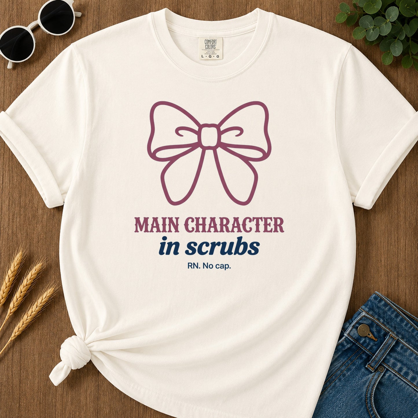 Main Character T-Shirt - Ivory