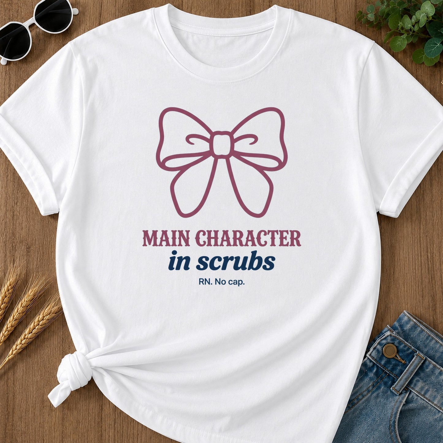 Main Character T-Shirt - White