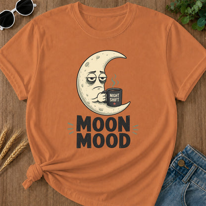 Moon Mood Night Shift T-Shirt - Yam