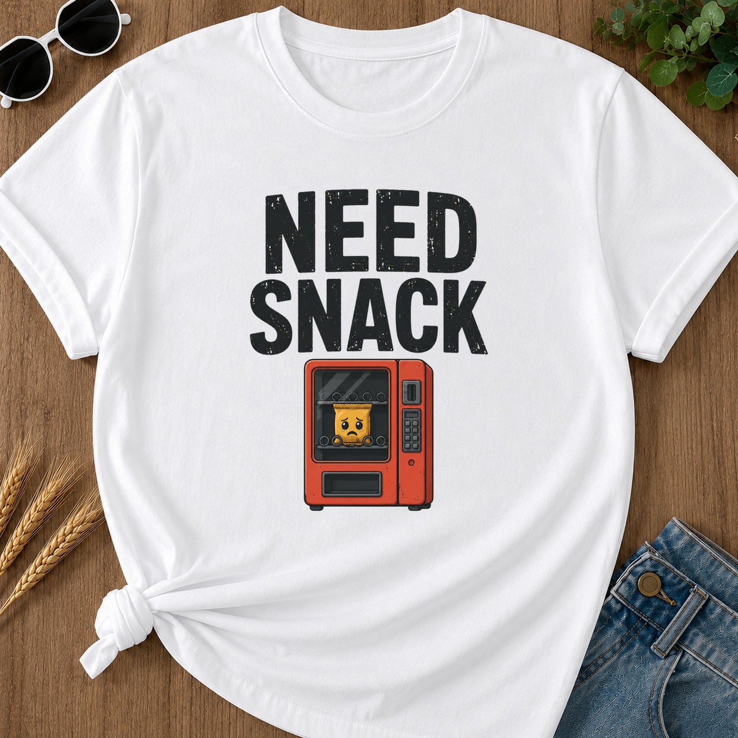 Need Snack T-Shirt - White