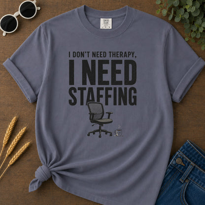 Need Staffing T-Shirt - Navy