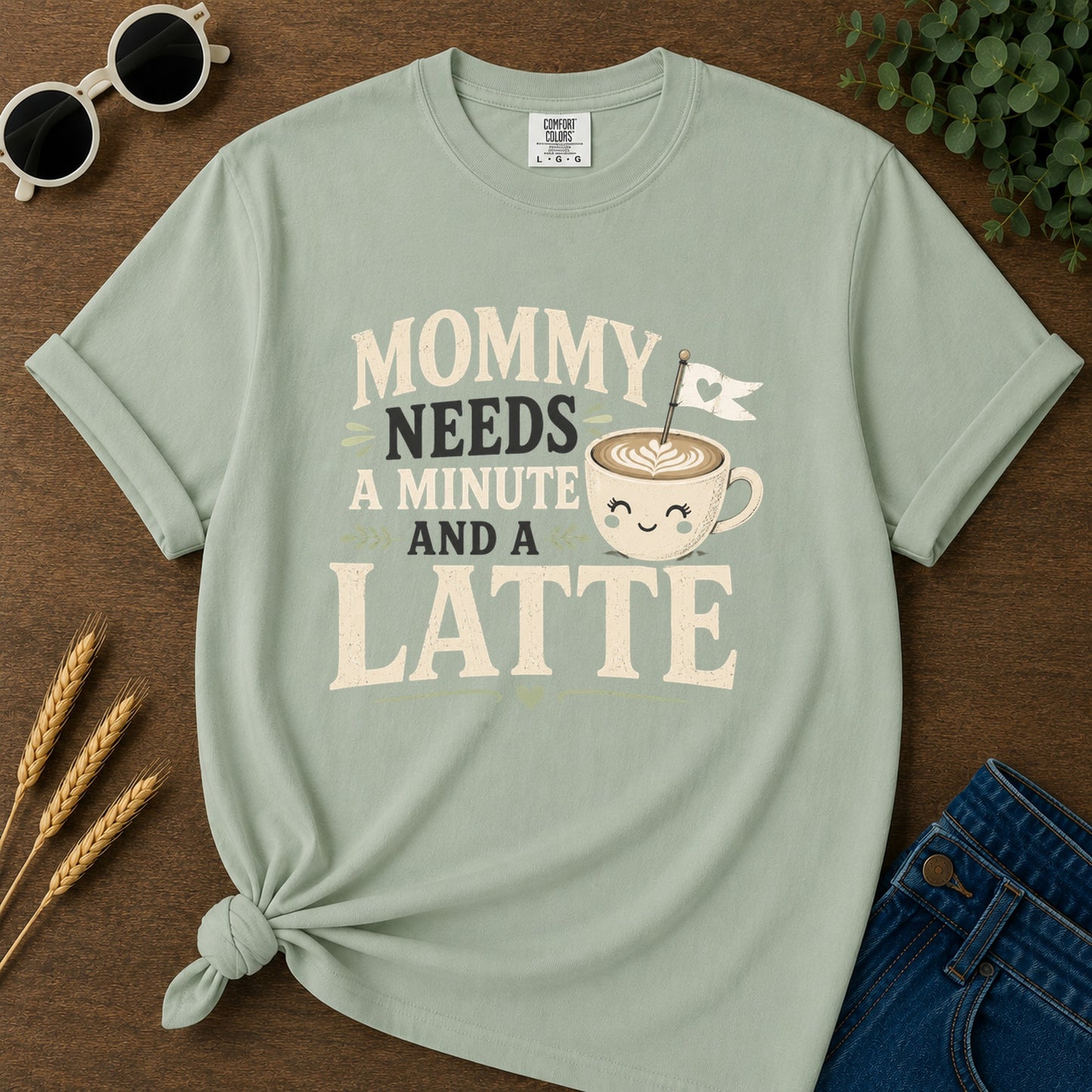 Needs A Minute Anda T-Shirt - Bay