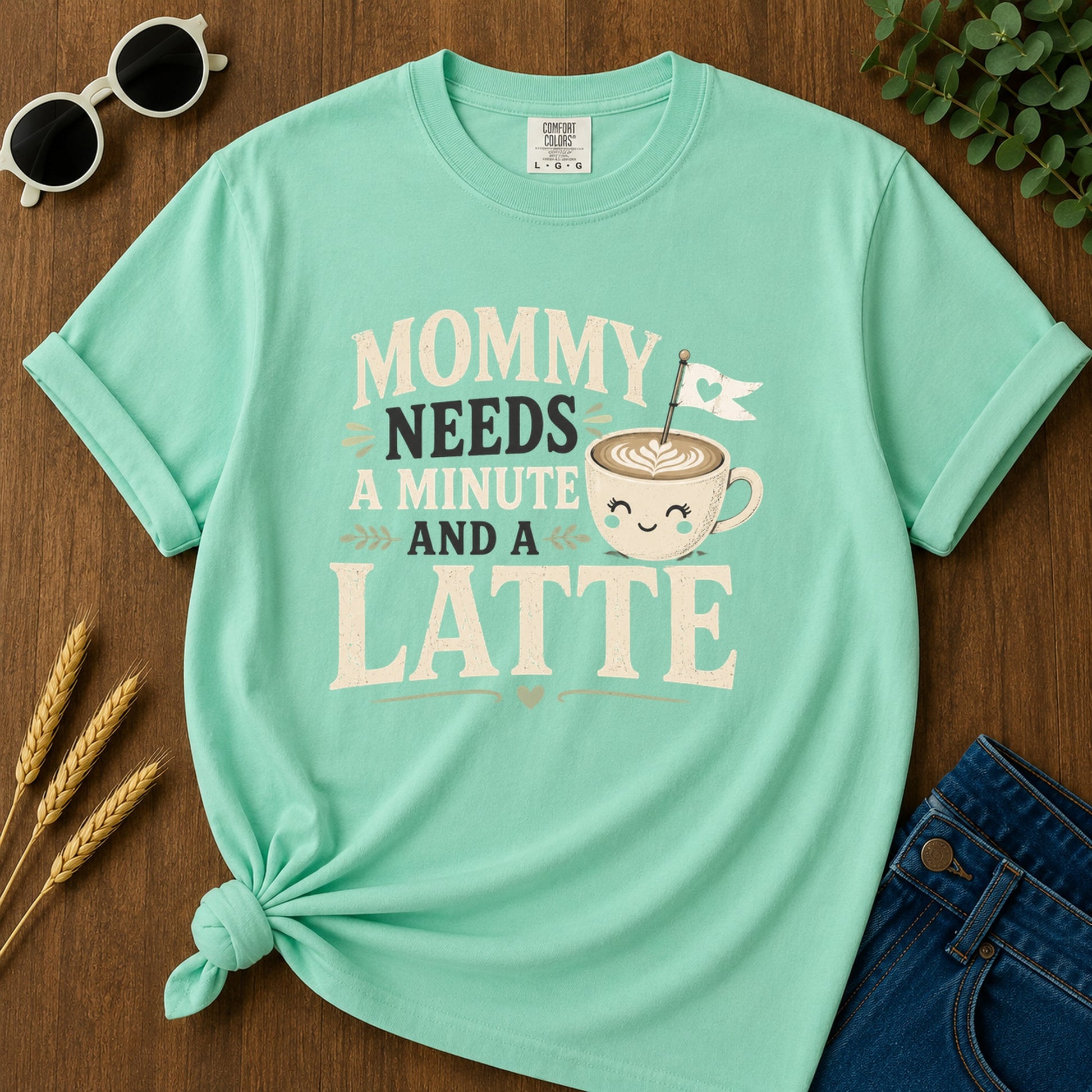 Needs A Minute Anda T-Shirt - Island Reef