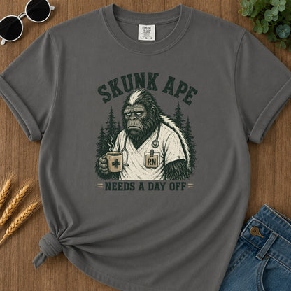 Needs Day Off T-shirt - Pepper Mockup