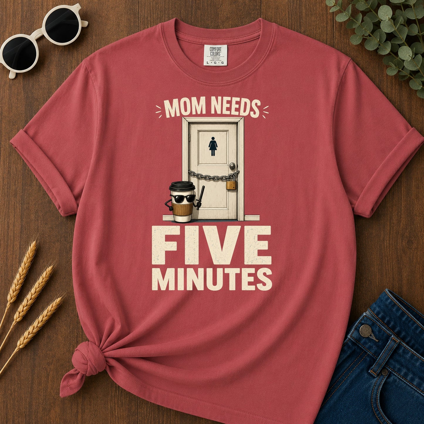Needs Es T-Shirt - Crimson