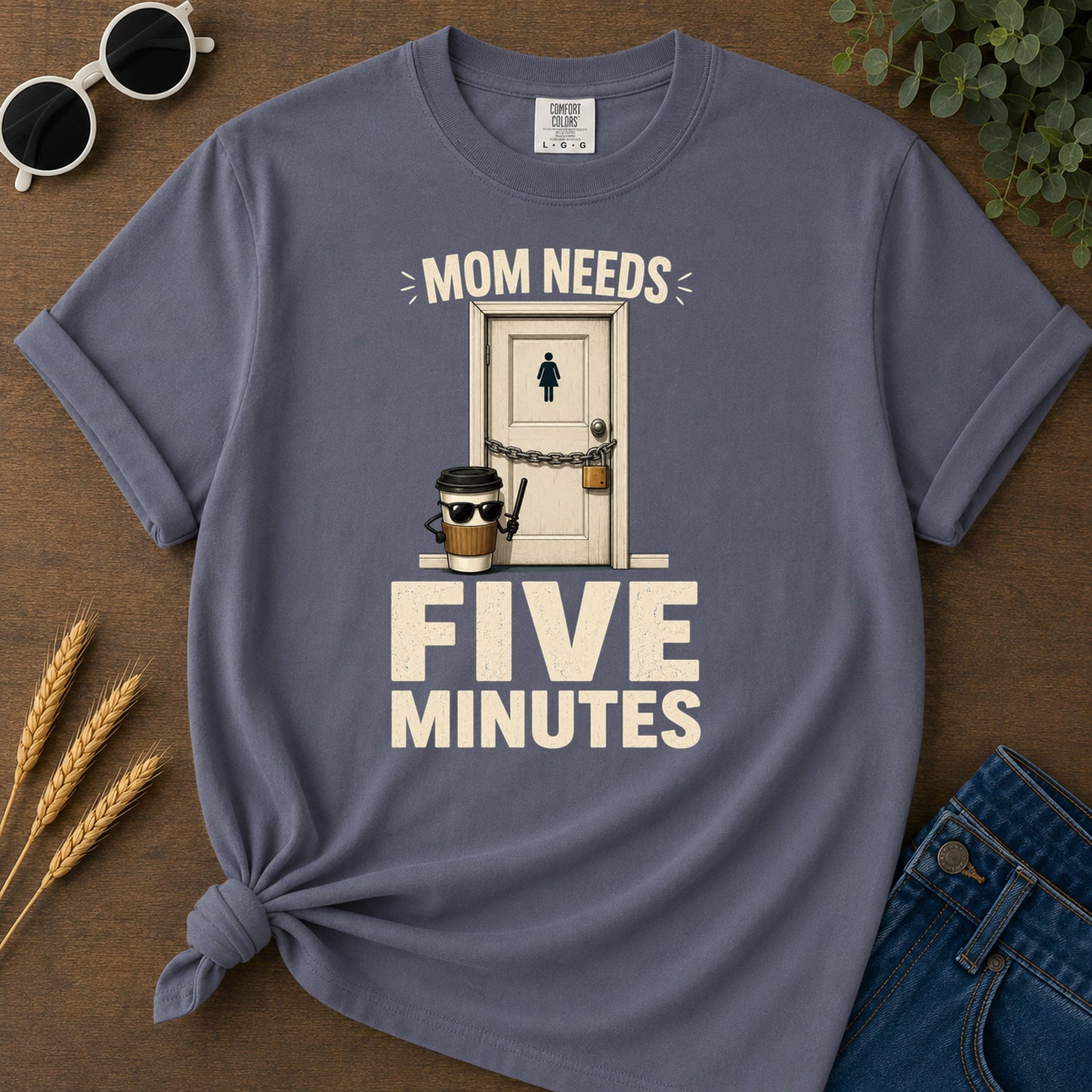 Needs Es T-Shirt - Navy