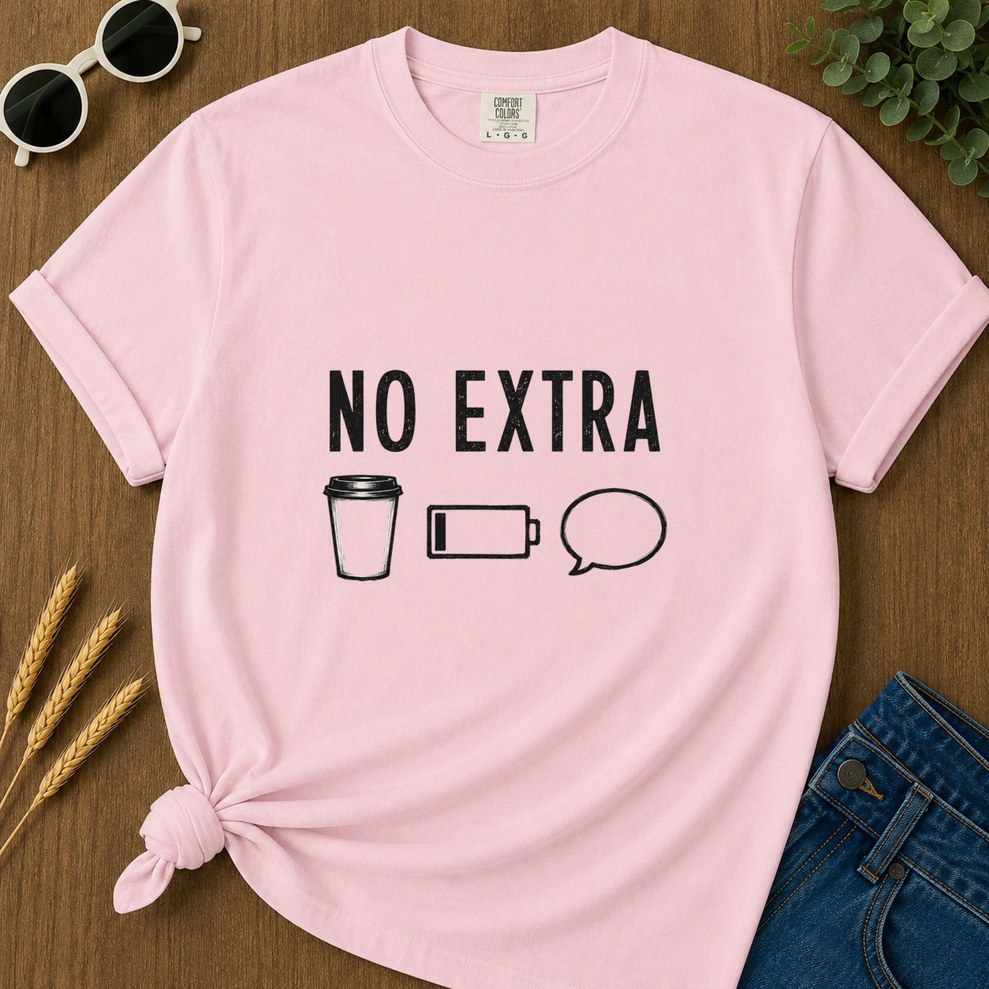 No Extra T-Shirt - Blossom