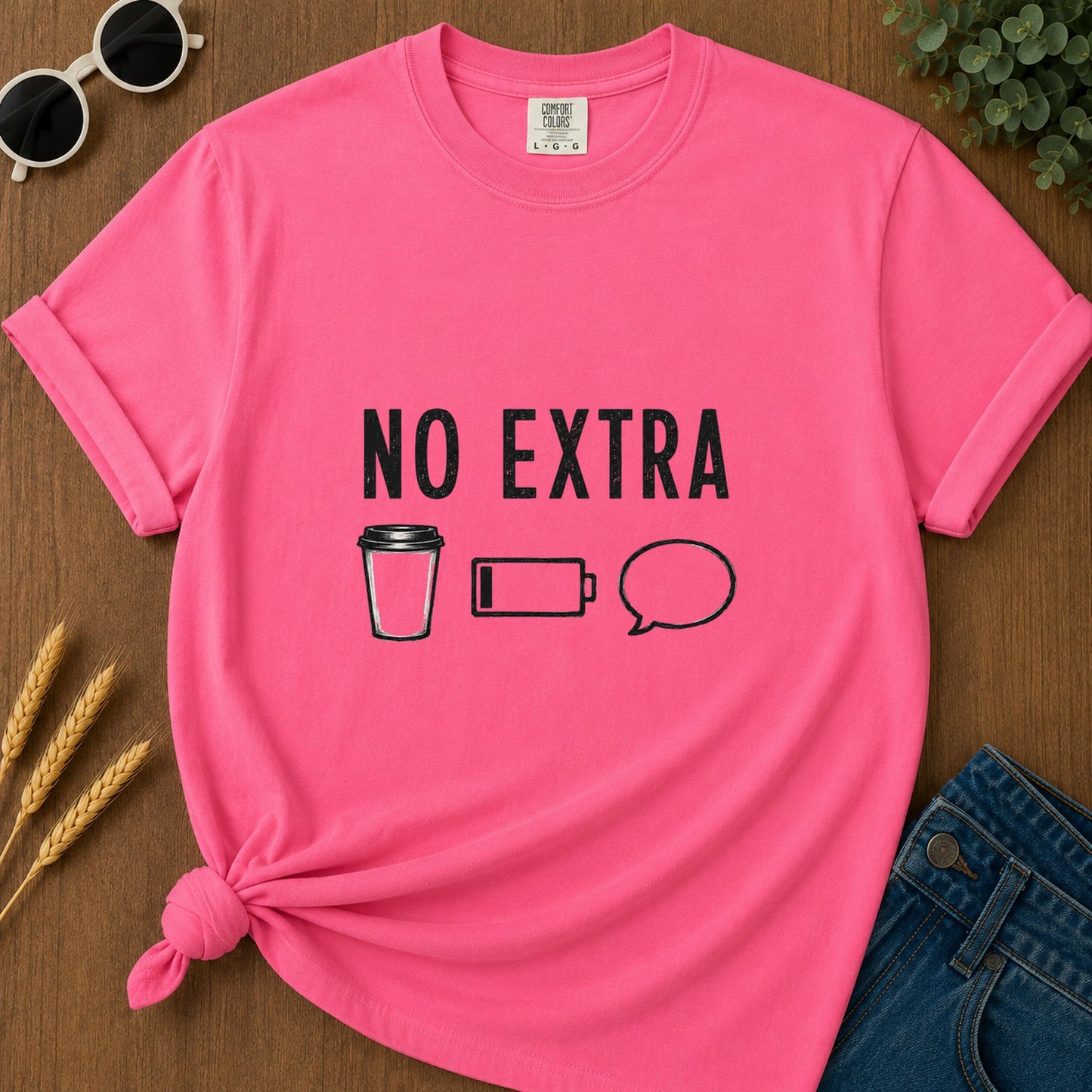 No Extra T-Shirt - Crunchberry