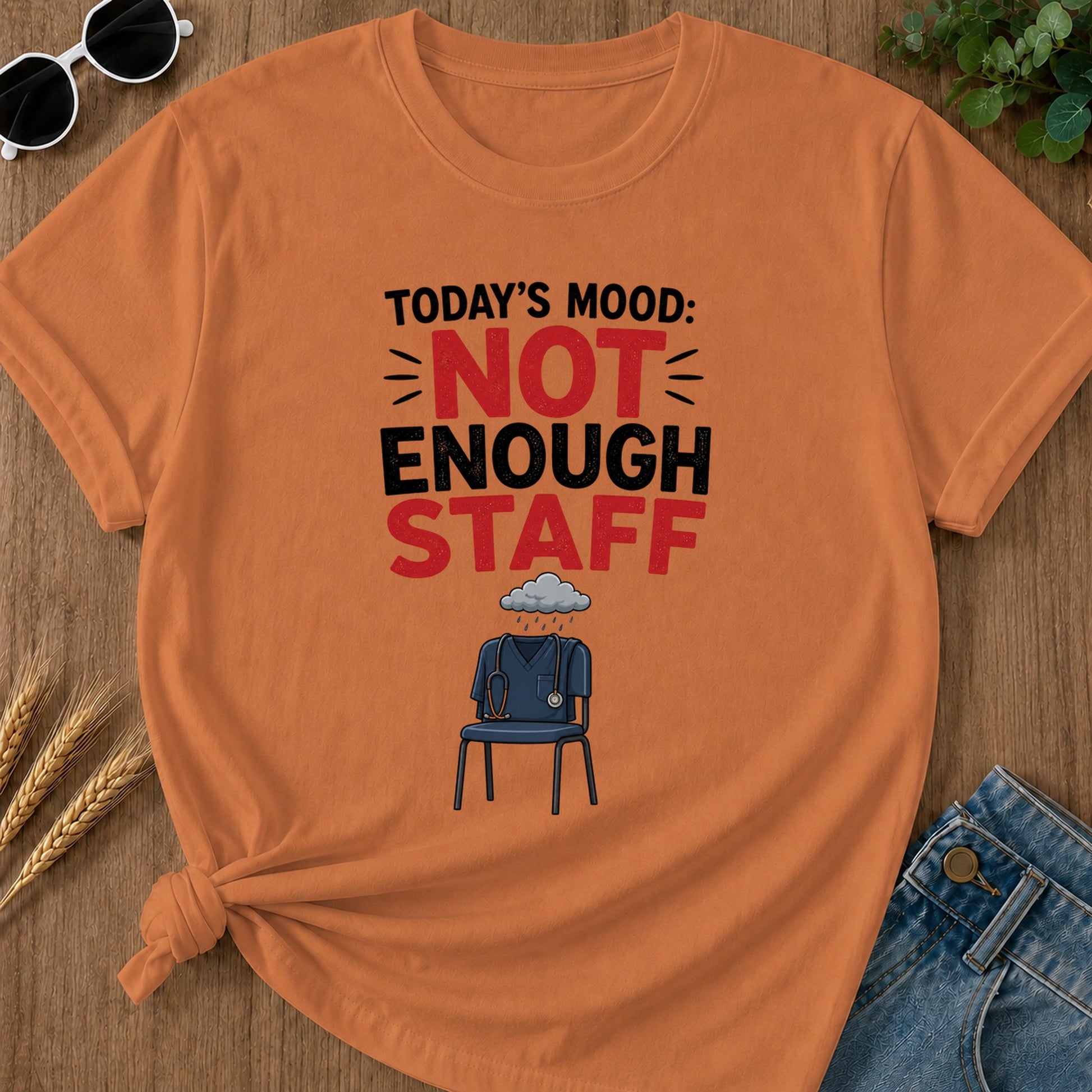 Not Enough Staff T-Shirt - Yam