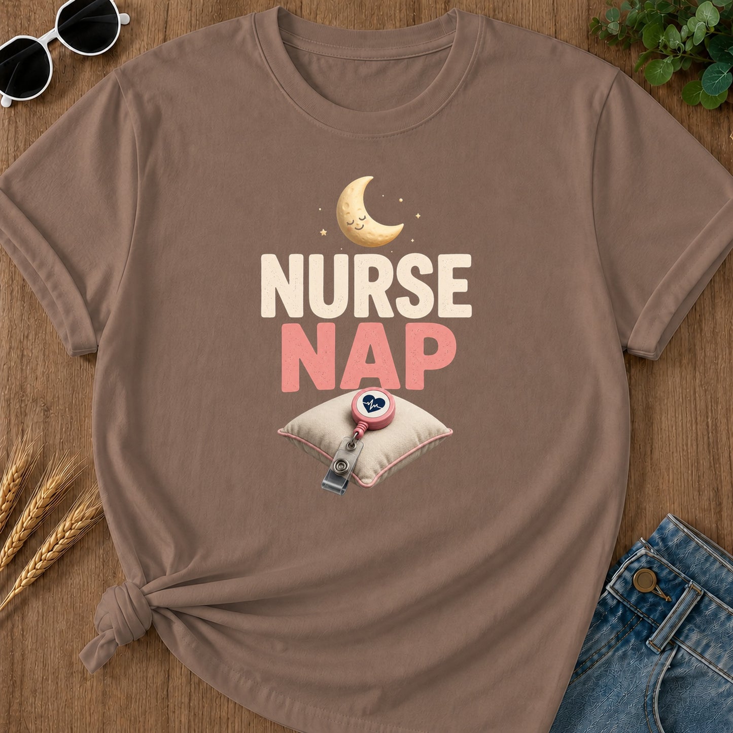 Nurse Nap T-Shirt - Espresso