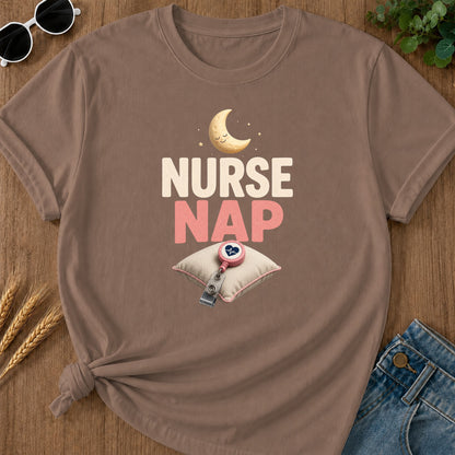 Nurse Nap T-Shirt - Espresso