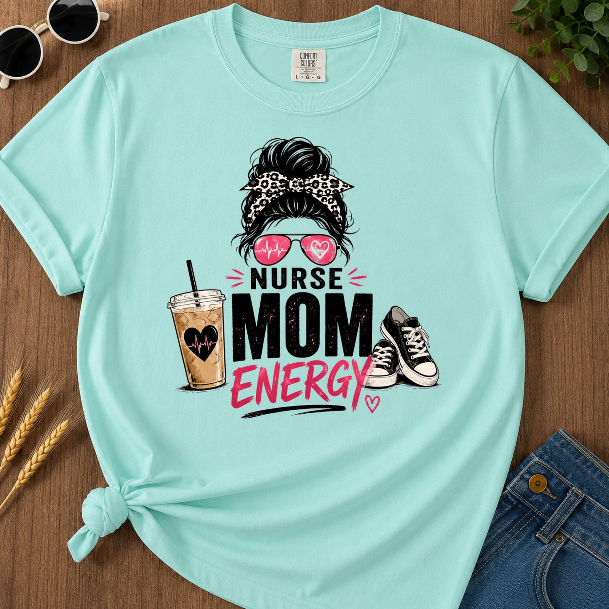 Nurse Verg T-Shirt - Chalky Mint