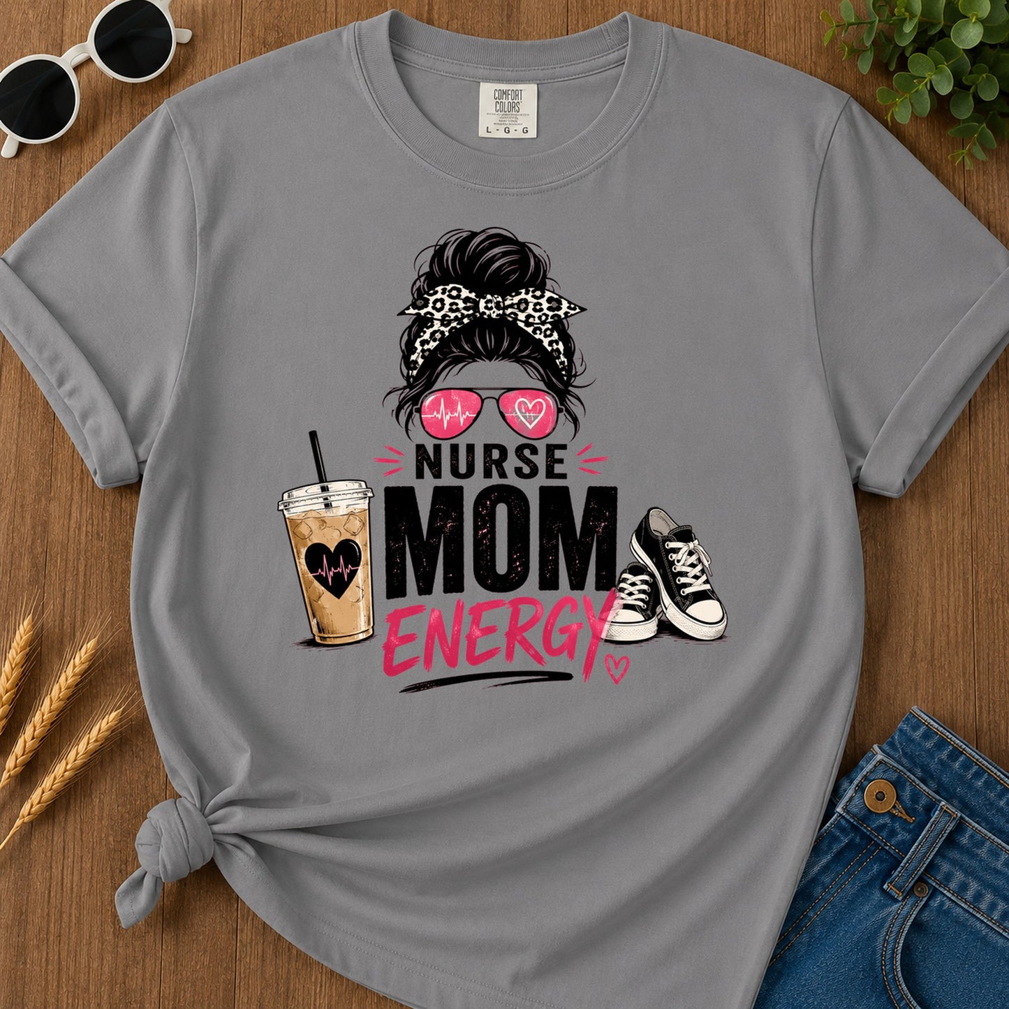 Nurse Verg T-Shirt - Grey