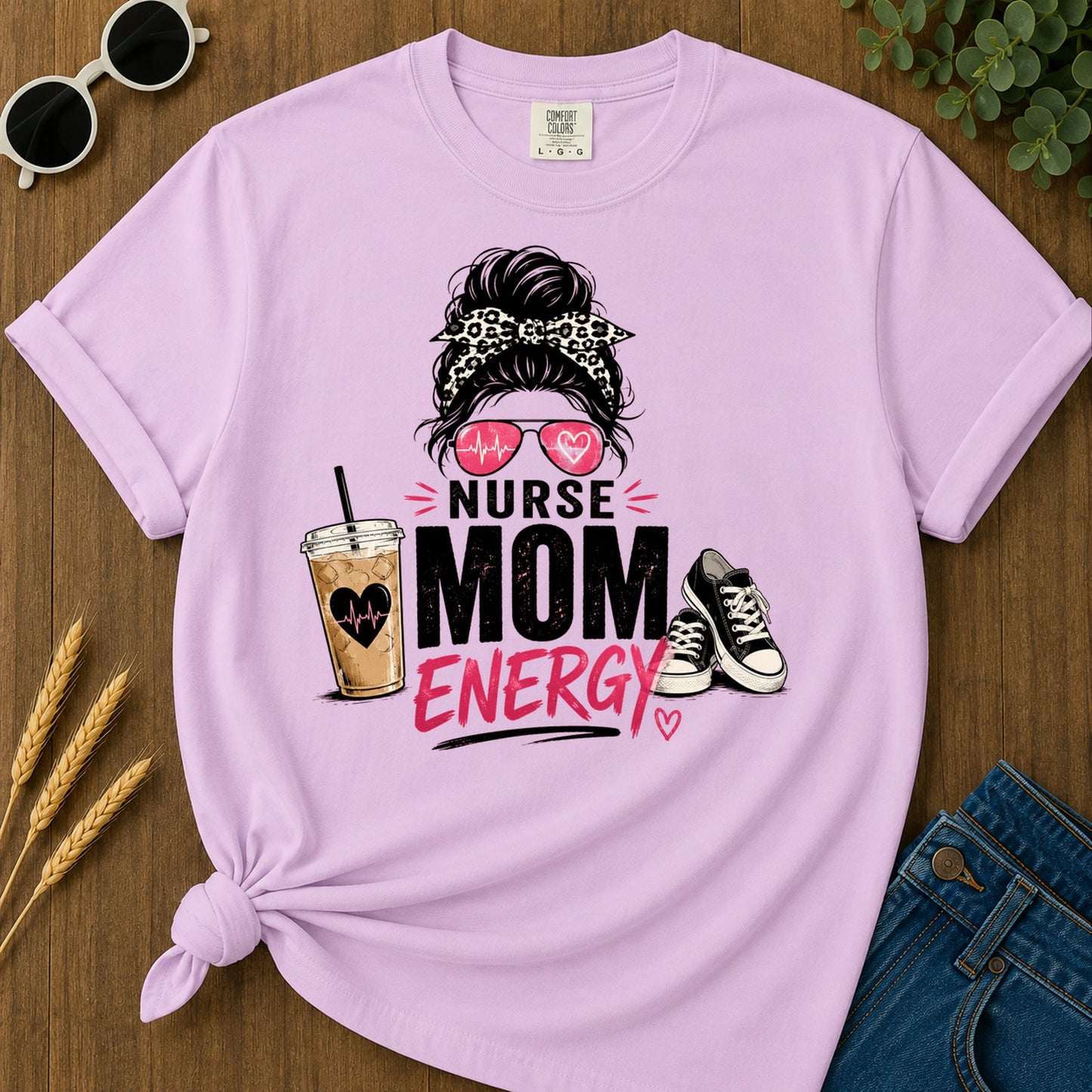 Nurse Verg T-Shirt - Orchid