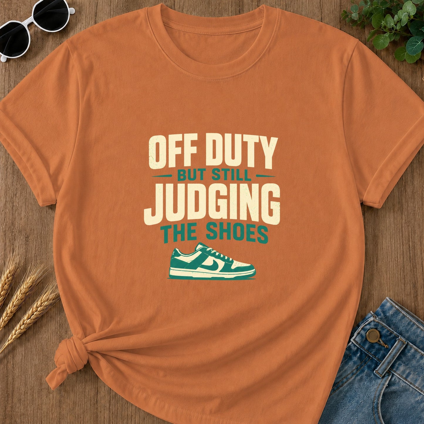 Off Duty Judging T-Shirt - Yam