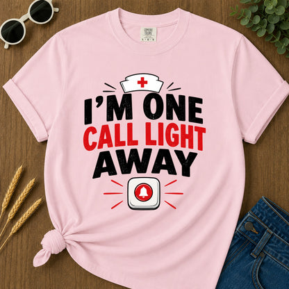 One Call Light Away T-Shirt - Blossom