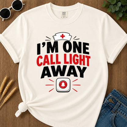 One Call Light Away T-Shirt - Ivory