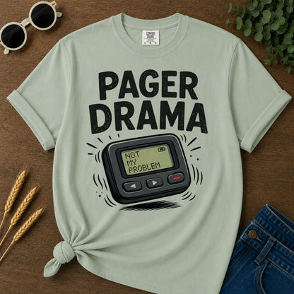 Pager Drama T-Shirt - Bay