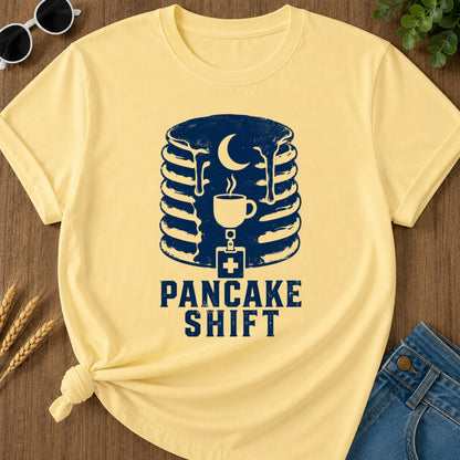 Pancake Shift T-shirt - Butter Mockup