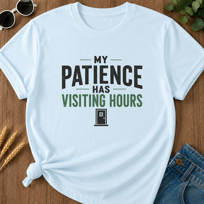 Patience Visiting Hours T-Shirt - Chambray