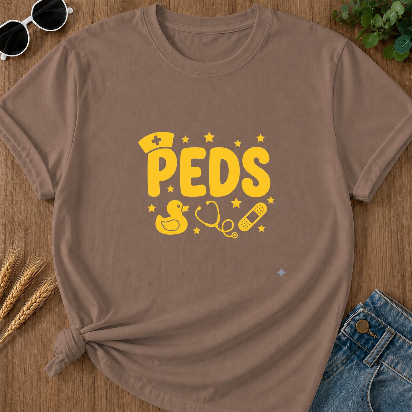 Peds T-Shirt - Espresso