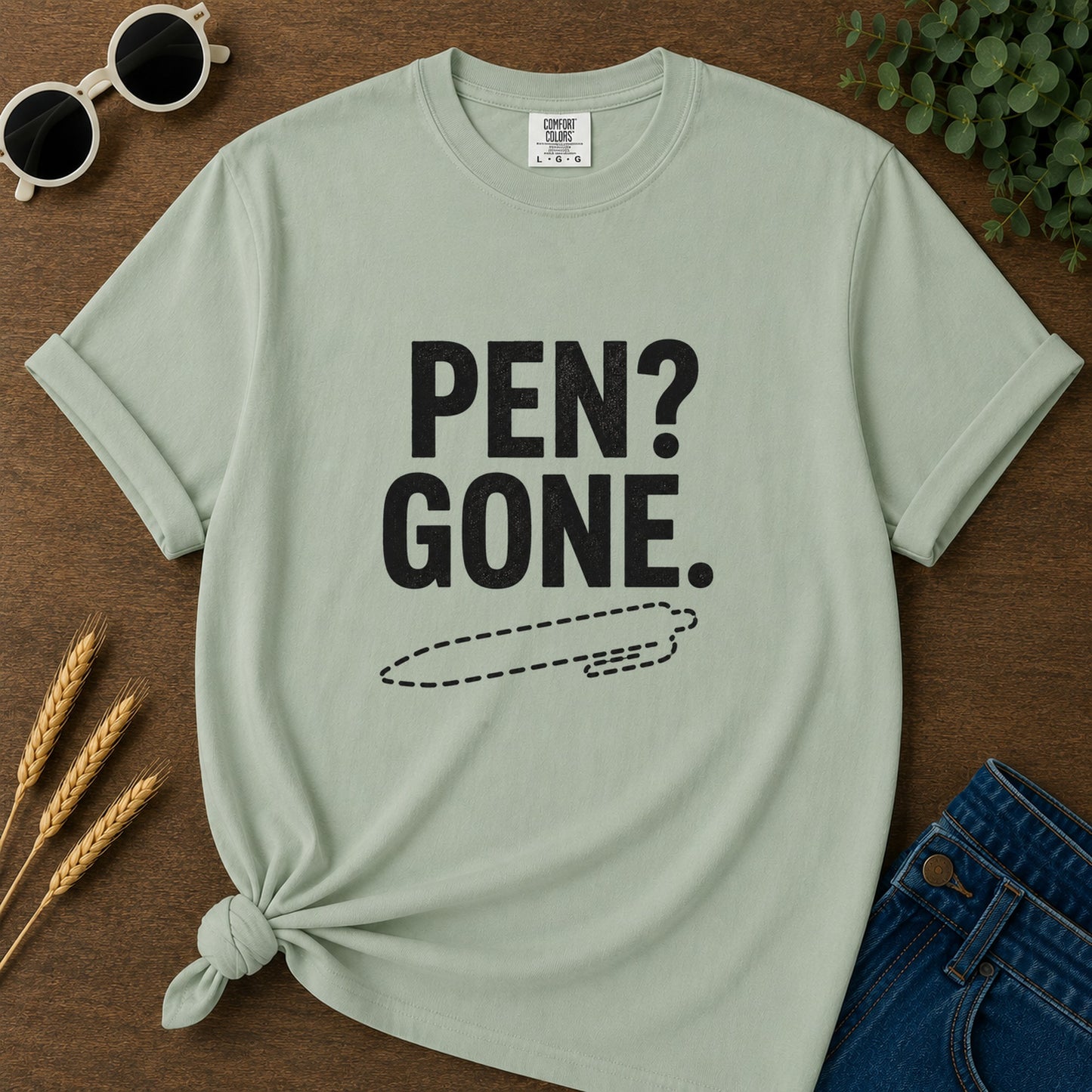 Pen Gone T-Shirt - Bay